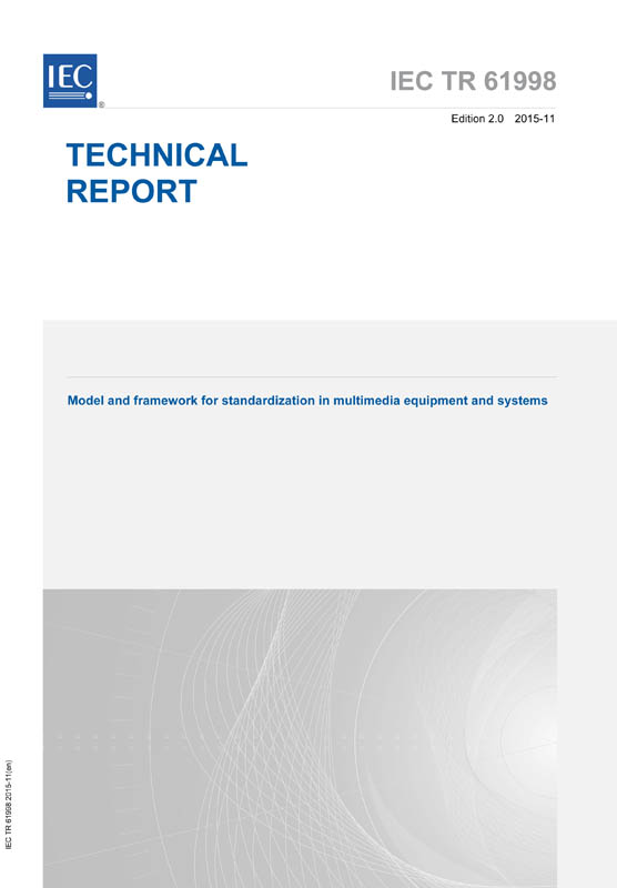 Cover IEC TR 61998:2015